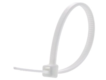 OPASKA PLASTIKOWA 370x7,6 BIAŁA 1-PACZKA TRB76370WHI