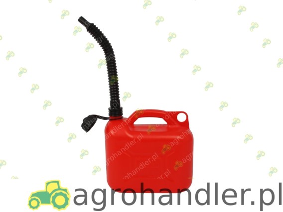KANISTER PLASTIK.5L+LEJEK (karnister) G03240 KAN001CZERBREM