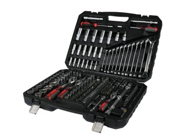 KPL KLUCZY NASADOWYCH 222 ELEMENTÓW 1/4, SCH01Z01222