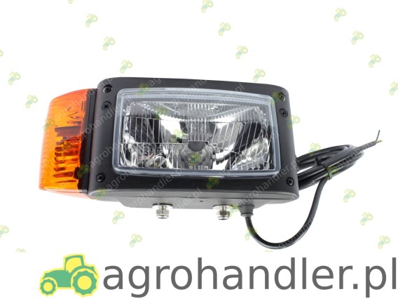 REFLEKTOR H4 PRAWY + ŻARÓWKA 12V REPR1.24207