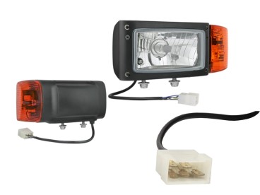 REFLEKTOR H4 LEWY + ŻARÓWKA 12V PRZEWÓD REPR2.42740