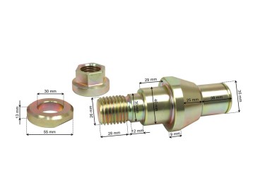 SWORZEŃ OBROTU SIŁOWNIKA KVERNELAND 081964 KK081964