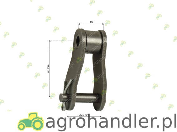 PÓŁSPINKA ŁAŃCUCHA DO KUKURYDZY JOHN DEE CA555-PÓŁSPINKA AN100722