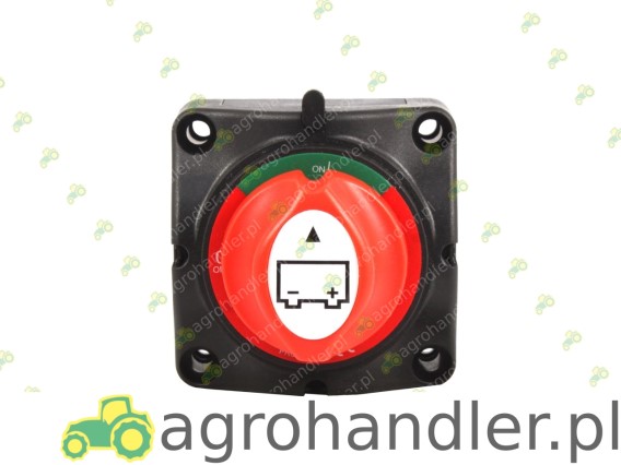 WYŁĄCZNIK PRĄDU Z CZERWONYM POKRĘTŁEM EL.723
