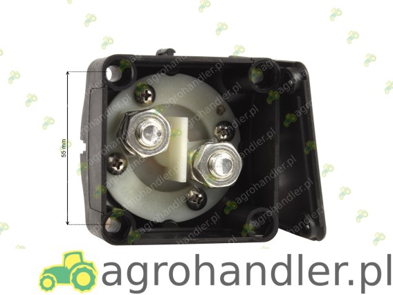 WYŁĄCZNIK PRĄDU Z CZERWONYM POKRĘTŁEM EL.723