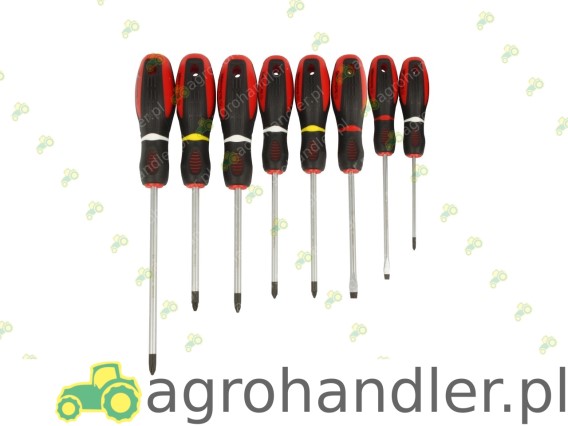 ZESTAW WKRĘTAKÓW 8 szt. SCHMITH STAL CRV SCH01S03008