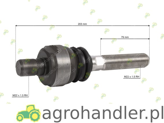 PRZEGUB OSIOWY DEUTZ FAHR STEYR 04358287 35700431009 135700431017 K4358287 S.63257 S63257
