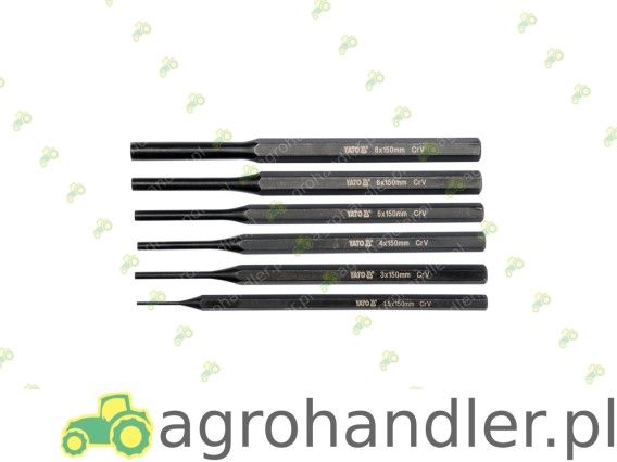 ZESTAW WYBIJAKÓW 6 SZT. 527/YT-47121