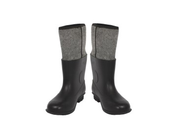 BUTY GUMOWE Z FILCEM