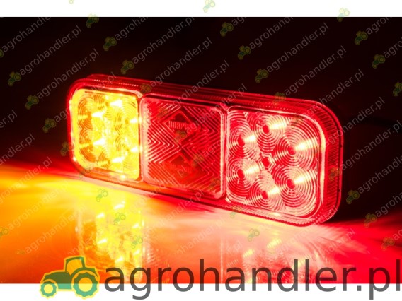 LAMPA DIODOWA TYLNA 12/24 HOR 126 LZD 2832