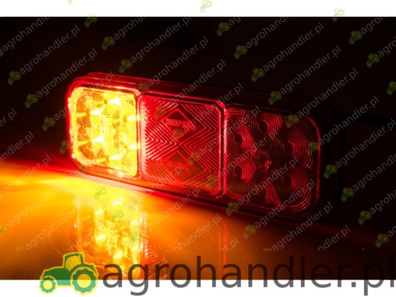 LAMPA DIODOWA TYLNA 12/24 HOR 126 LZD 2832