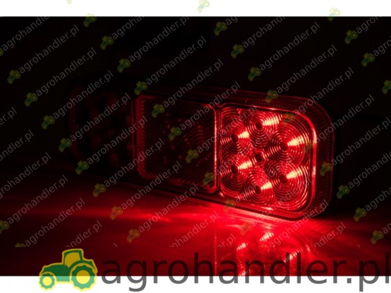 LAMPA DIODOWA TYLNA 12/24 HOR 126 LZD 2832