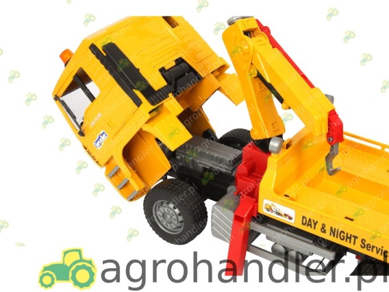 SAMOCHÓD CIĘŻAROWY Z NACZEPĄ MAN JEEP 02750 BR-02750