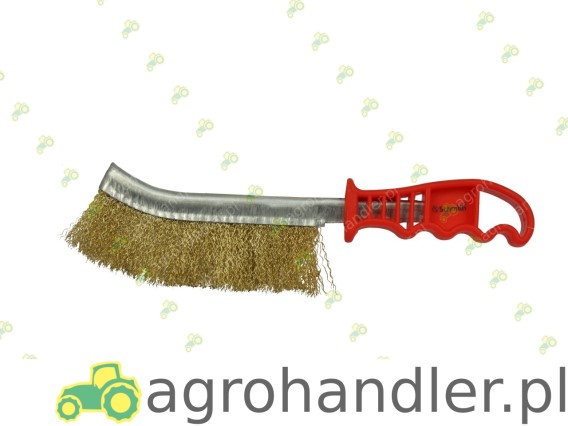 SZCZOTKA DRUCIANA RĘCZNA PLASTIKOWA SSZR-01