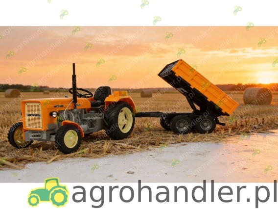 URSUS C-360 TRAKTOR, CIĄGNIK Z PRZYCZEPĄ DO-E239