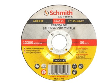 ŚCIERNICA DO METALU 115x6,8 S27A-01