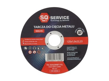 ŚCIERNICA DO METALU 125x1,0 SSQ-01
