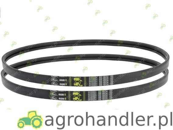 ZESTAW: 2 PASY KLINOWE 2B BP/H1-2390 01145262 0114.5262 833362380 700052372 7532720 921538.0 YC10135 S33512 AYC10132