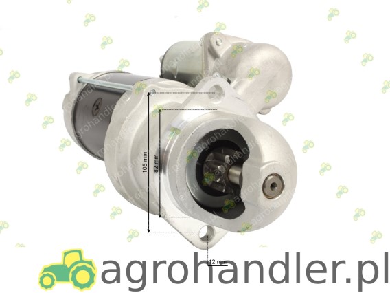 ROZRUSZNIK 10z 12V 2.8 KW JOHN DEERE AR70436 11.130.819 11130569 11130819 1400-0103 14000103 1ZJ3181 6005012976 6005022635