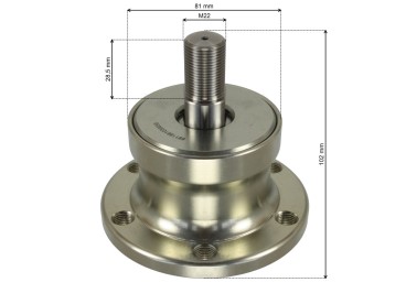 PIASTA TALERZOWA 6-OTWOROWA Gwint 1861030030 1861/03-003/0