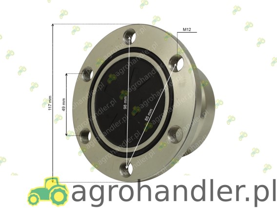 PIASTA TALERZOWA 6-OTWOROWA Gwint 1861030030 1861/03-003/0