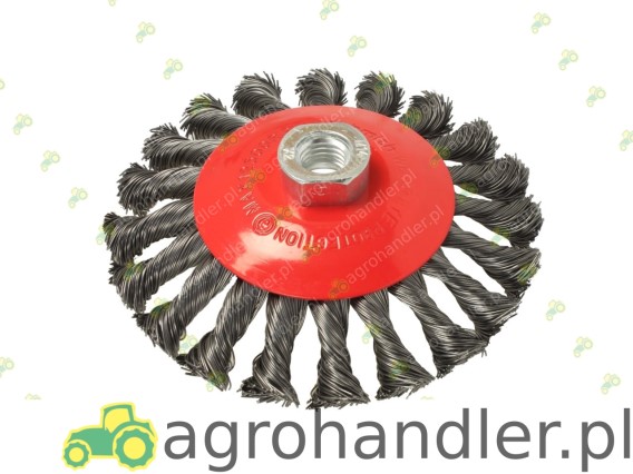 SZCZOTKA TARCZOWA Z NAKRĘTKĄ M14 SSZT-08