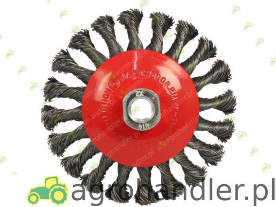 SZCZOTKA TARCZOWA Z NAKRĘTKĄ M14 SSZT-08