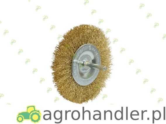 SZCZOTKA TARCZOWA Z TRZPIENIEM FI6 SSZT-04