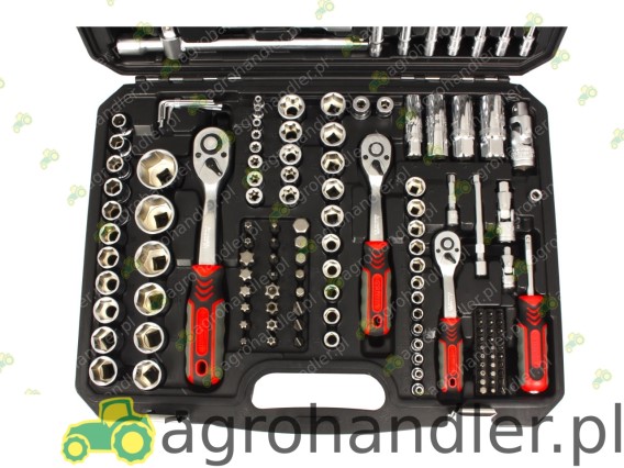 ZESTAW KLUCZY NASADOWYCH 182 szt. 1/4, SCH01Z01182