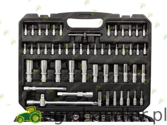 ZESTAW KLUCZY NASADOWYCH 182 szt. 1/4, SCH01Z01182