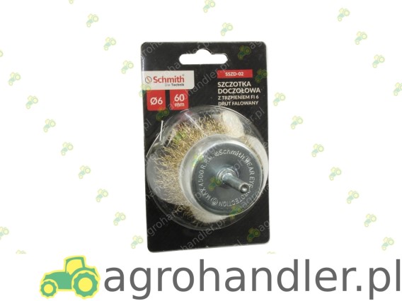 SZCZOTKA DOCZOŁOWA Z TRZPIENIEM FI 6 SSZD-02