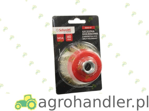 SZCZOTKA DOCZOŁOWA Z NAKRĘTKĄ M14 SSZD-07