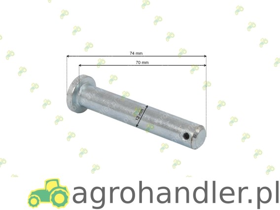 SWORZEŃ DŻWIGNI WYSPRZĘGLIKA 12x70x65 mm 99 5850 995850 99-5850