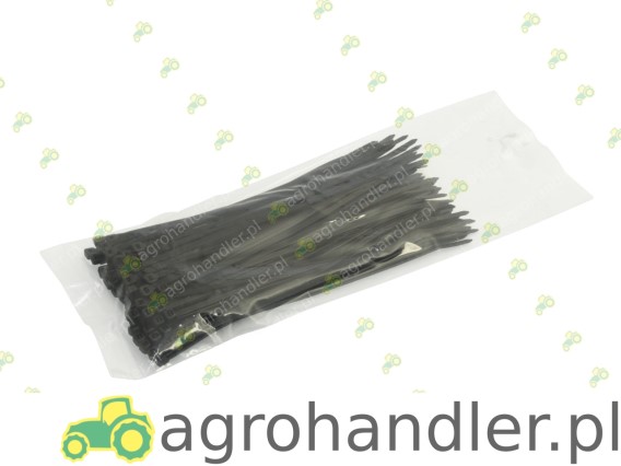 OPASKA PLASTIKOWA 200x3,6 CZARNA TRB36200BLA