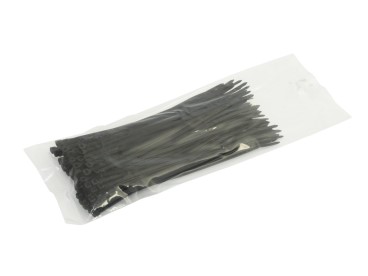 OPASKA PLASTIKOWA 200x3,6 CZARNA TRB36200BLA