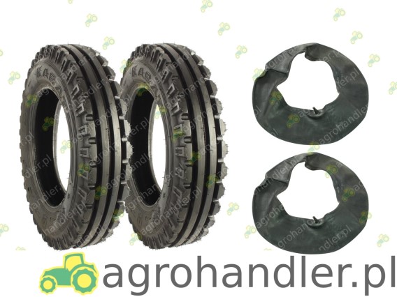 2 x opona 2 x Dętka 600 x16 zestaw KABAT 000465