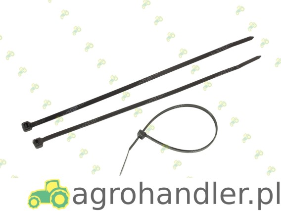 OPASKA PLASTIKOWA 370x4,8 CZARNA TRB48370BLA