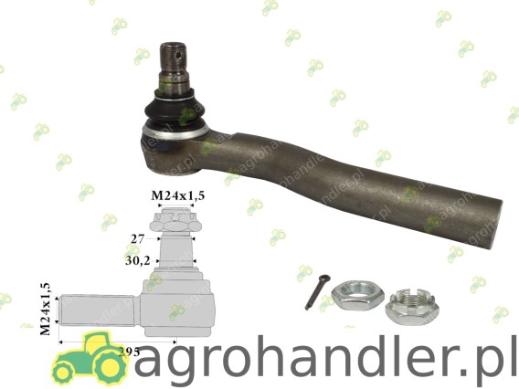 PRZEGUB KULOWY DRĄŻKA KIEROWN. PRAWY 601219