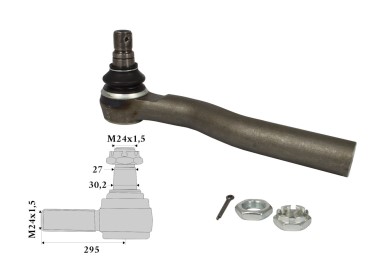 PRZEGUB KULOWY DRĄŻKA KIEROWN. PRAWY 601219
