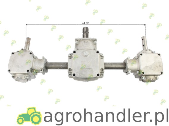 PRZEKŁADNIA ROZSIEWACZA 2-TALERZOWY S/T SK0002