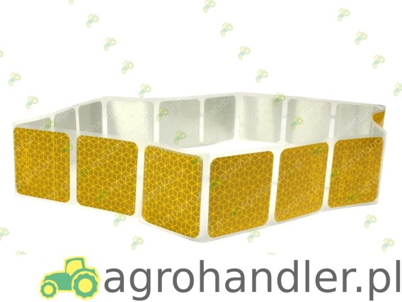 TAŚMA ODBLASKOWA ŻÓŁTA kostka ORAFOL OŚ.849