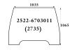 SZYBA PRZEDNIA MTZ BELARUS PRONAR 2522-6703011