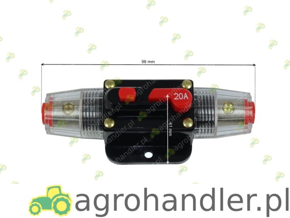 BEZPIECZNIK AUTOMATYCZNY 20A EL.729