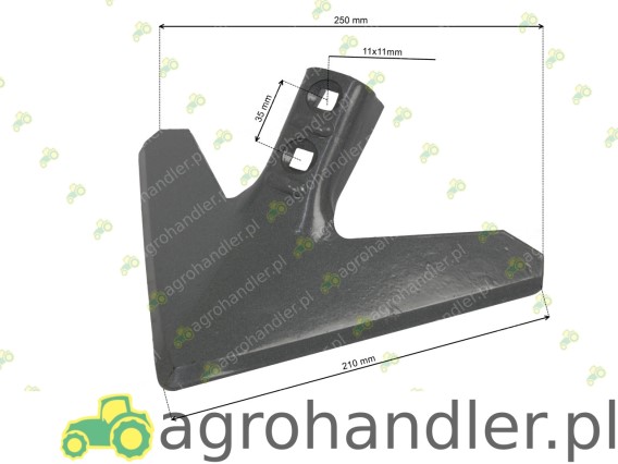 GĘSIOSTOPA 260 2-otworowa UNIA 1655004570