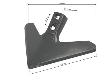 GĘSIOSTOPA 260 2-otworowa UNIA 1655004570