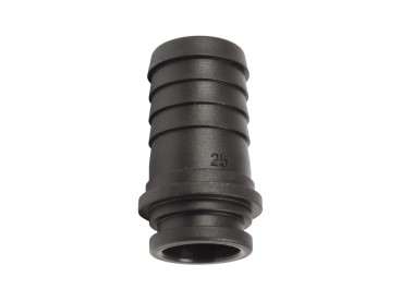 PRZYŁĄCZE WĘŻA 25mm pod nakrętkę 1" Arag 106425