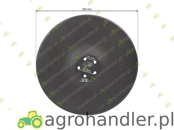 TALERZ WYSIEWAJĄCY KUNH 350x3mm K3112480 802800004