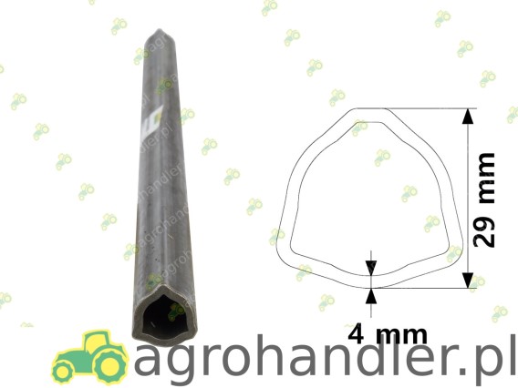 RURA WEWNĘTRZNA 3-łeska DŁ.: 100 cm / 610-2904-100 6102904100