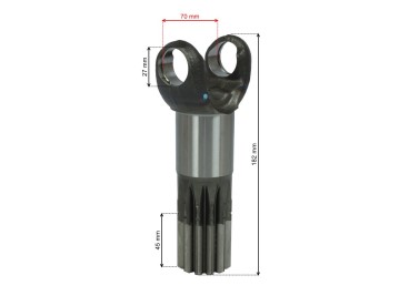 WAŁ KOŁA OSI CARRARO ZETOR 30 km-h 93 1756 931756 4105171