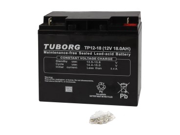 AKUMULATOR TUBORG TP12-18 do kosiarki 12V 18Ah